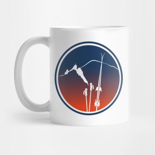 Chamonix Aiguille du Midi leewarddesign Mug